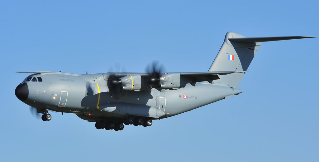 Airbus A400M Atlas of the French Air Force, Registration F-RBAF